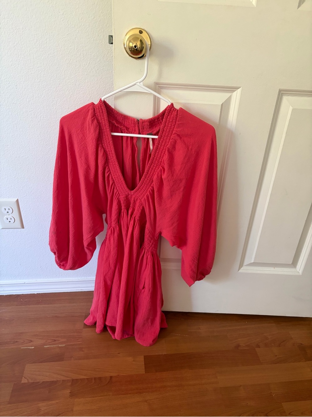 Women’s pink free people mini dress